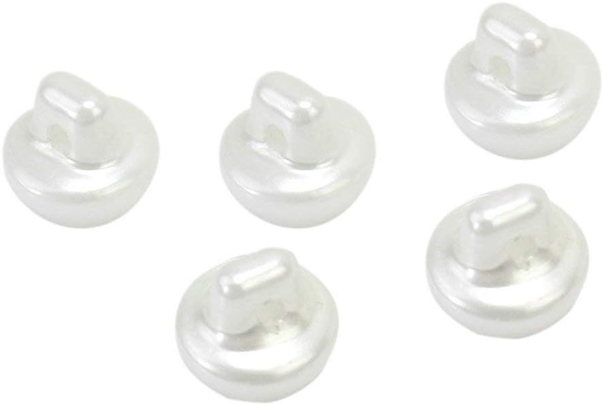 Knopen Ronde Koepel Naaien Parel 50pk