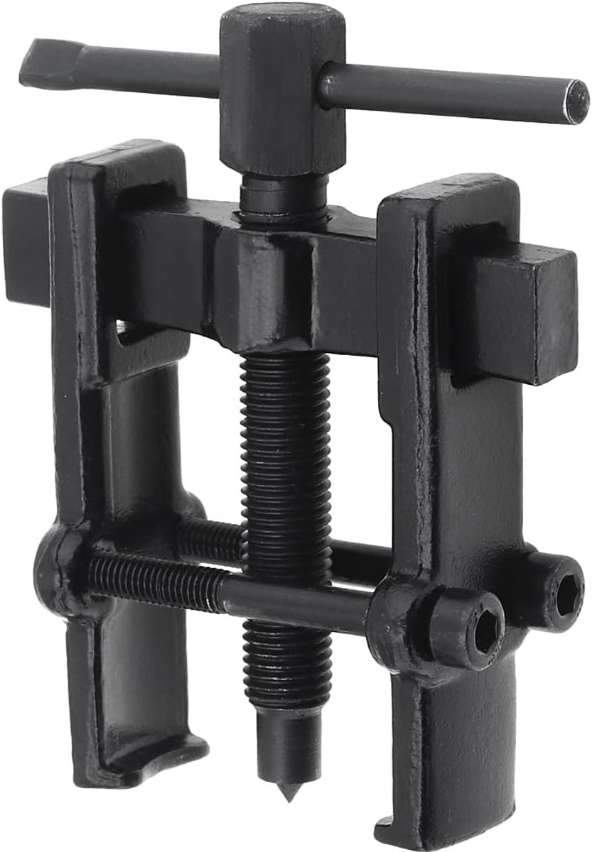 Twee Kaak Bearing Gear Puller Remover Tool, 2 Inch Koolstofstaal Pomp Verwijderen Kit voor Motorfiets (2 Inch)