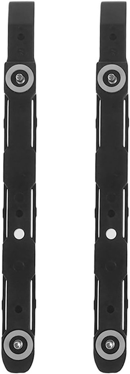 6,3 inch harde schijfrail, 1 paar harde schijfmontage, kunststof vervangende 6,3 inch harde schijfmontagerail, zwart
