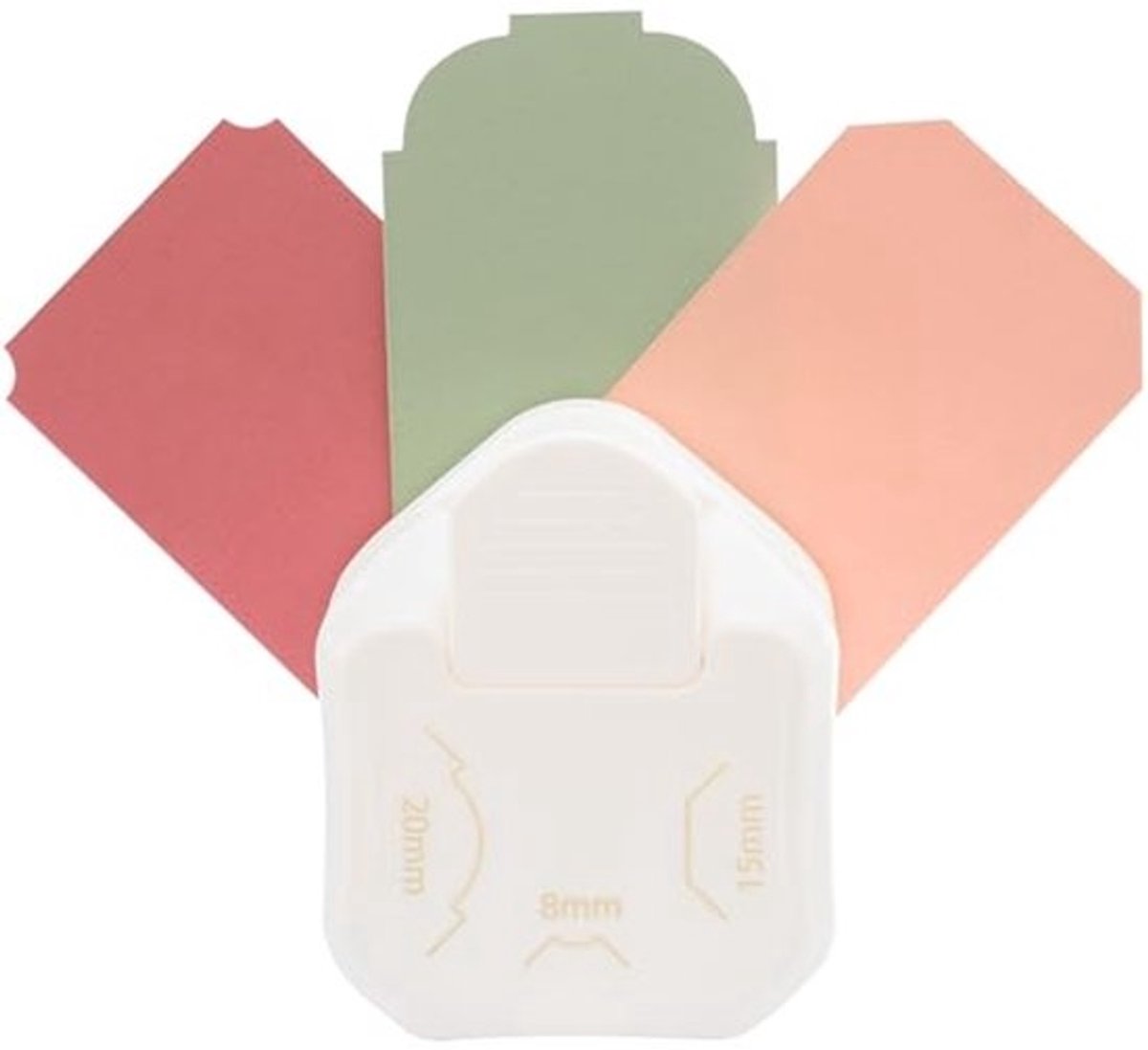 3-in-1 Hoekpons voor Papier – Hoeksnijder voor Uitnodigingen, Kaarten en Scrapbooking