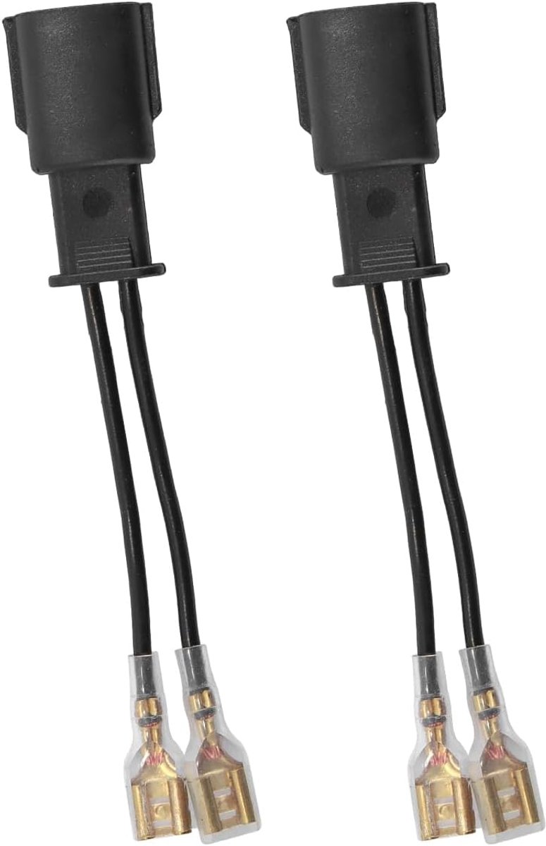 2 stuks auto luidsprekerkabeladapter, autohoorn connector kabelboom, geschikt voor Hyundai, Kia