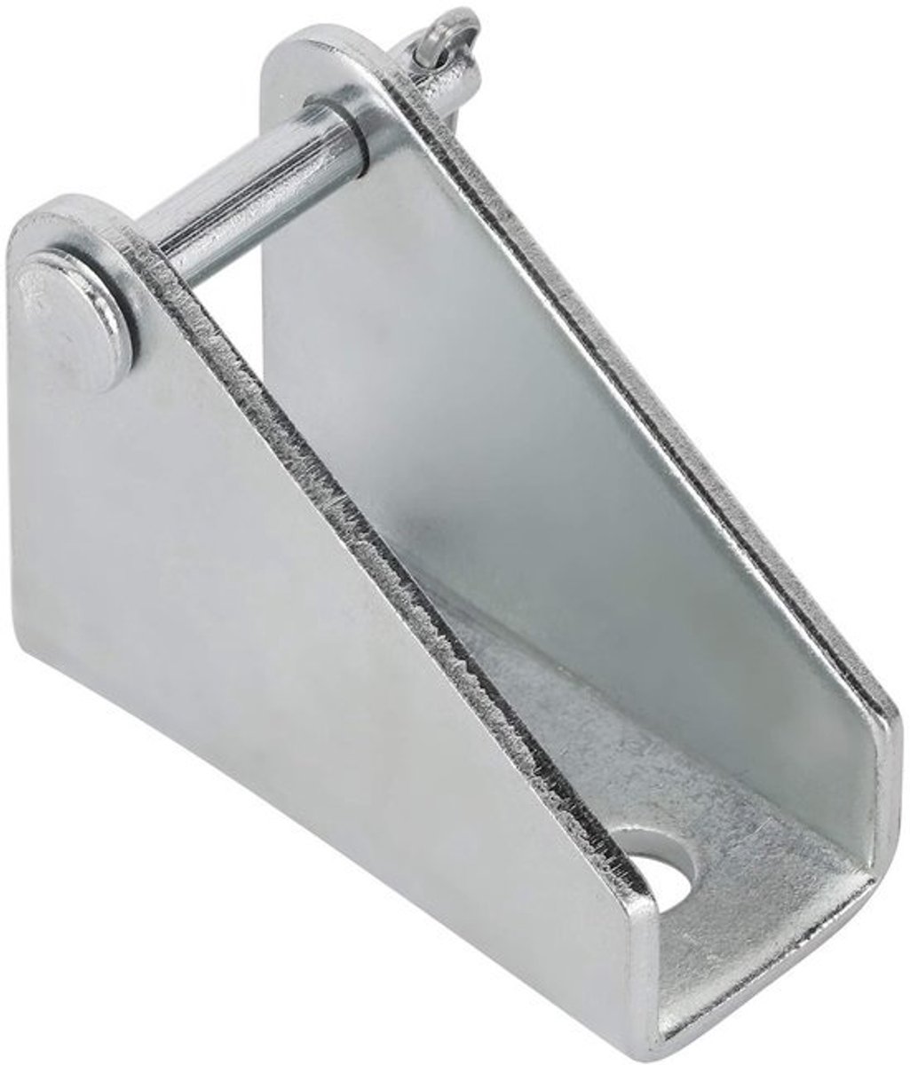 Lineaire Actuator Beugel - Montagekit H-vorm - Doe-het-zelf Projecten - Duurzaam Metaal Ontwerp - 4 Sets - Zilverkleurig