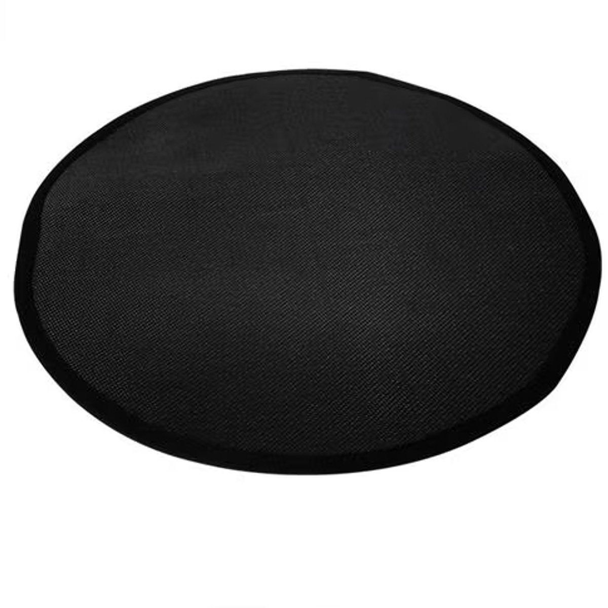 Schoorsteenmantel - rond 99 cm - zwart