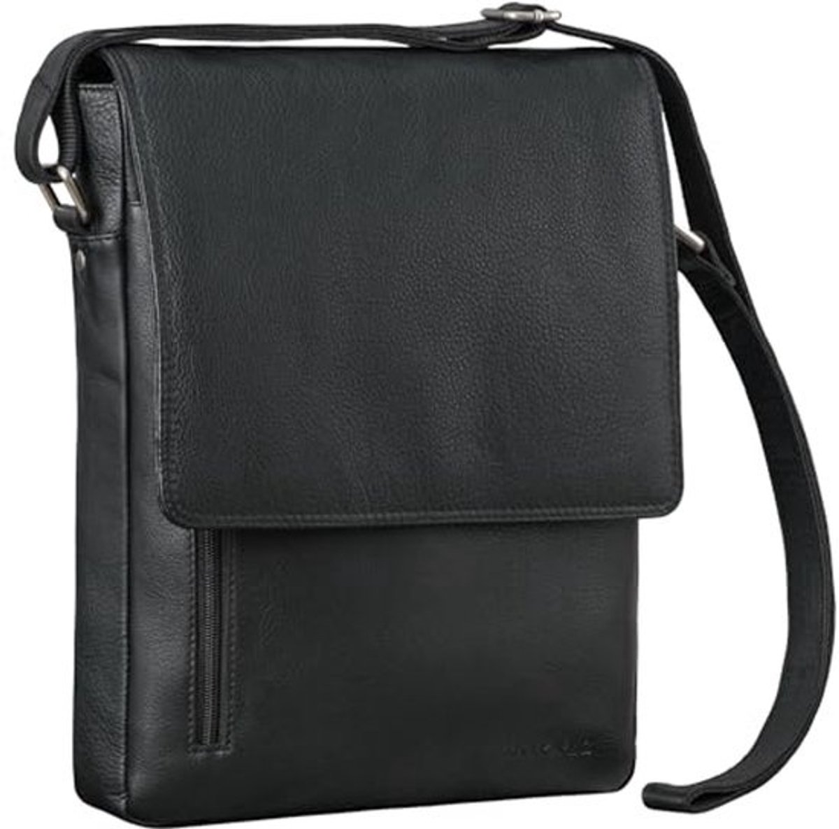 Vintage leren schoudertas voor heren - 13-14 inch laptopmessenger bag