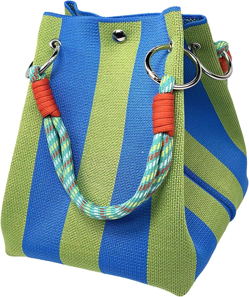 Emmer Tas Kleine Tote Portemonnee voor Vrouwen Polsband Handtas met Magnetische Sluiting Afneembare Handvat 5.9"*8.3"
