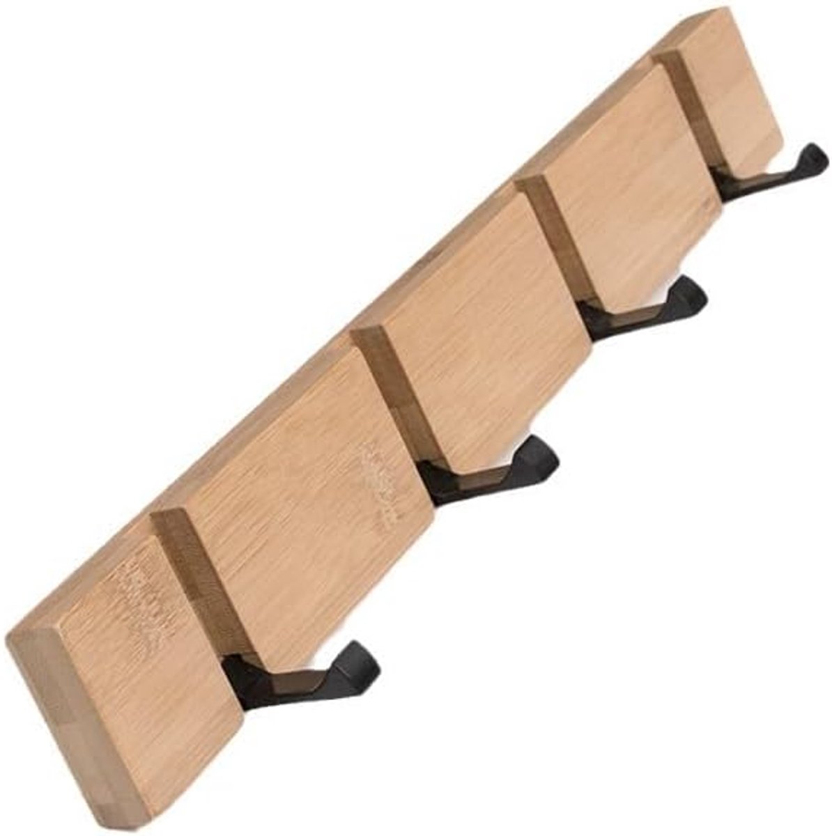 Haken, met 4 Onzichtbare Opvouwbare Haken voor Jassen, Hoeden, Sjaals, Handtassen en Sleutels
