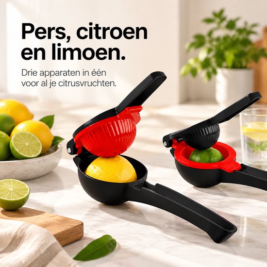 BOTC Citroenpers - Limoenpers - Handcitruspers - Citrusknijper - Handpers - Fruitpers - KOMEO166 van Merkloos — afbeelding 5