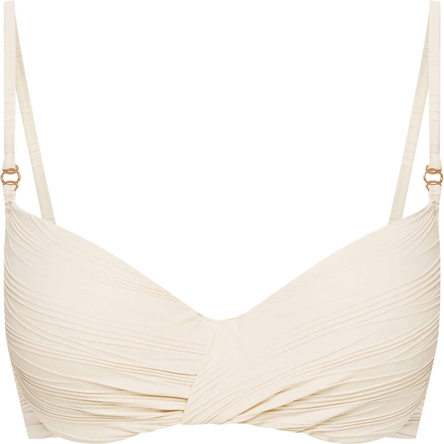 ESOTIQ Anaise - Push-up bikinitop - Crème - Uitneembare vulling