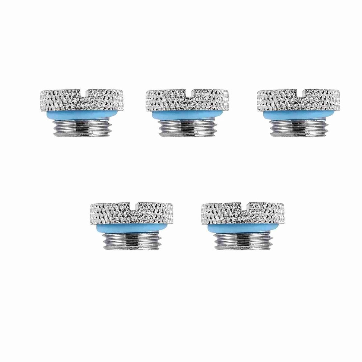 Waterkoeling Stoppen voor PC Systemen - 5 Stuks G1/4 Draad, Waterkoeling Schroeven en Accessoires