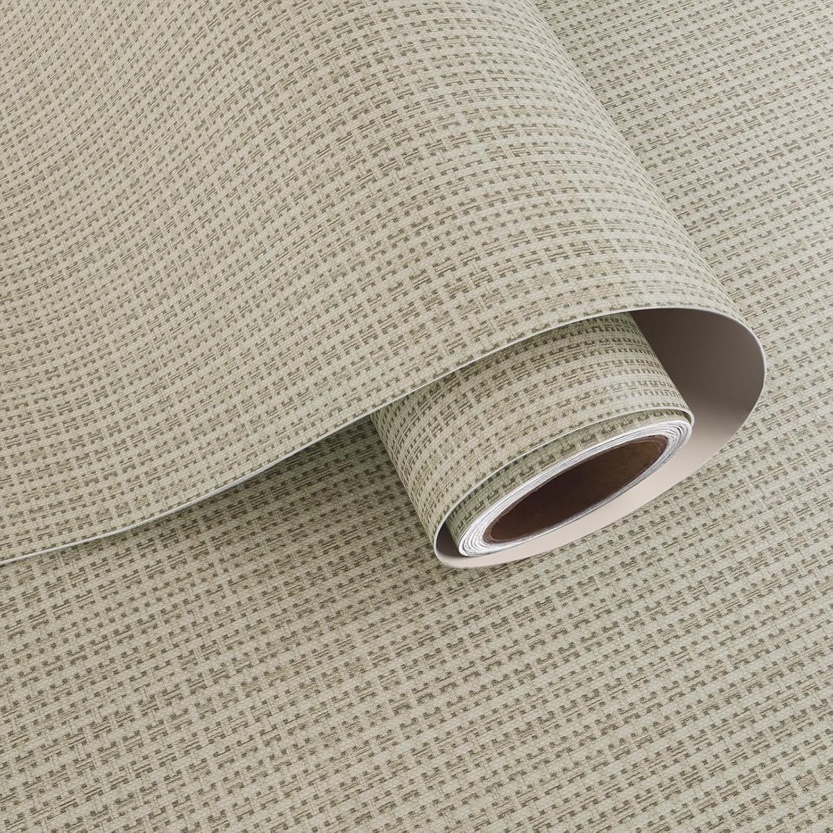 Rieten Look Behang Licht Beige 40 cm x 200 cm Zelfklevend Voor Meubels en Wanden Vintage Wanddecoratie en Werkbladfolie voor Woonkamer en Slaapkamer
