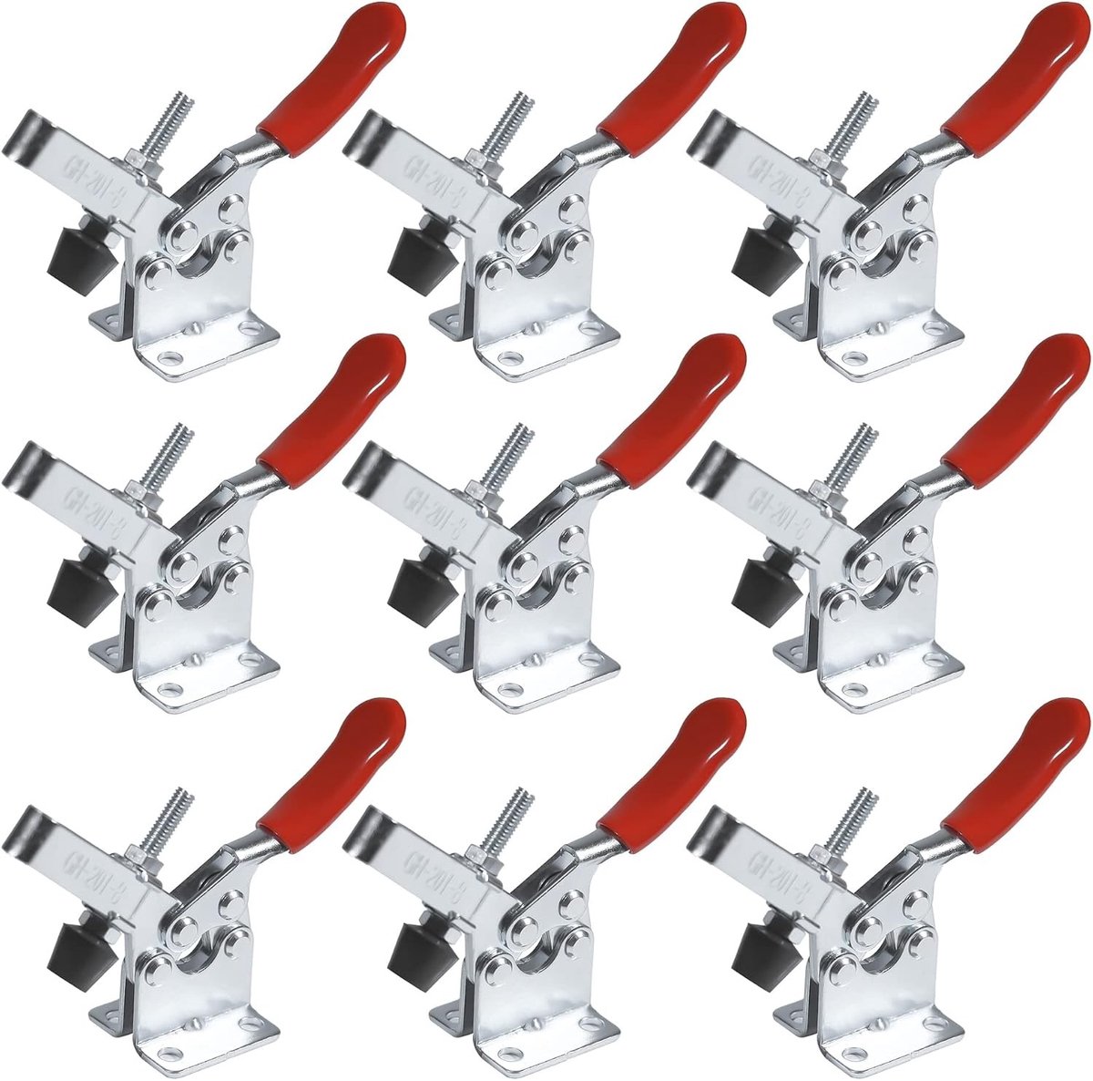 Machineklem - Zilver - 14 cm - Stalen Anti-Slip Snelspanklem voor Houtbewerking en Lassen