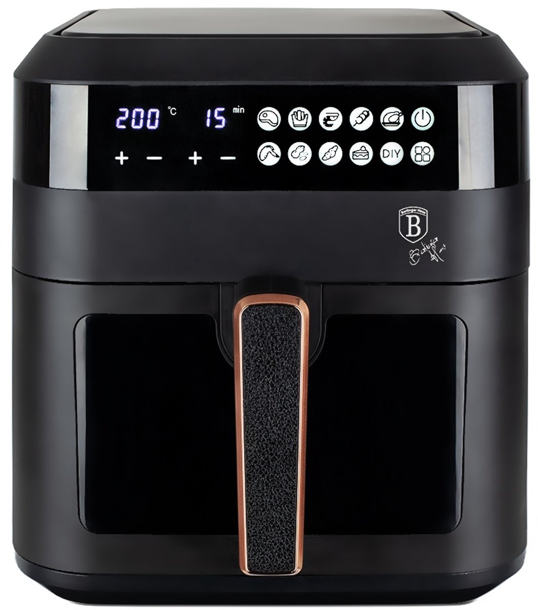 Heteluchtfriteuse 6,3 l Black Rose Collection
