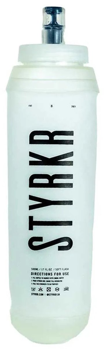 Styrkr Soft Flask 500ml Wit