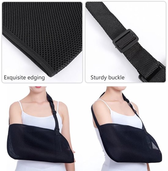 Armsteun en Ondersteuning voor Schouderblessures, Arm Splint en Immobilisatie voor Links en Rechts, Ideaal voor Herstel en Stabiliteit — afbeelding 3