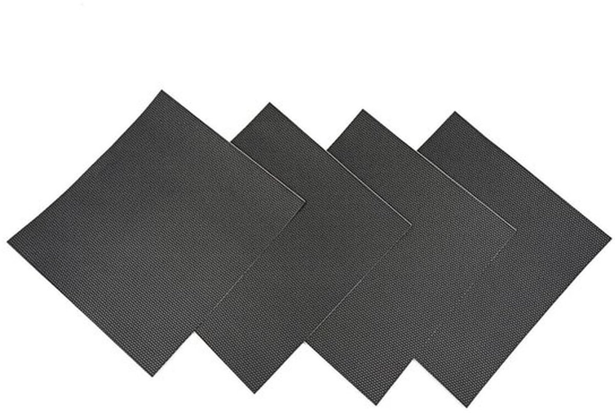 Rubber Grip Tape - 4 Stuks, Sterke Plakband, Antislippads voor Handvatten, Trappen en Gereedschap, Waterdicht en Duurzaam