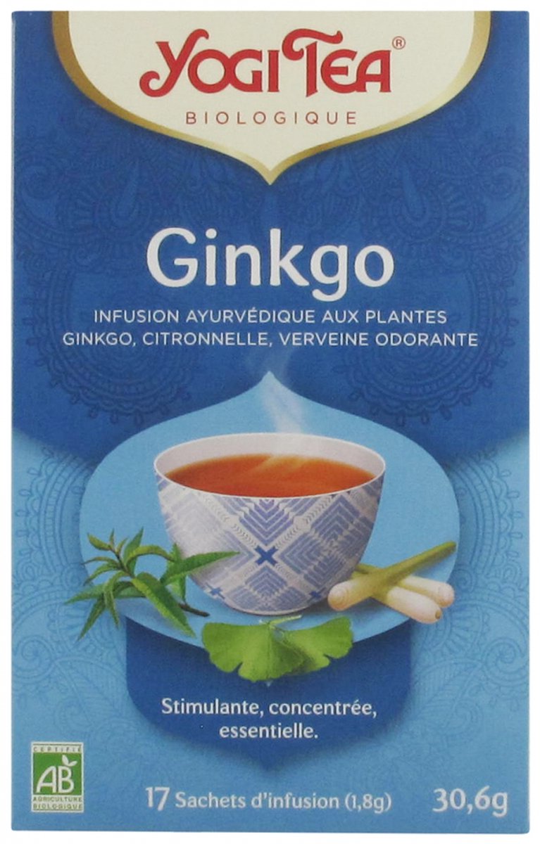 Yogi Tea Ginkgo Bio 17 Zakjes