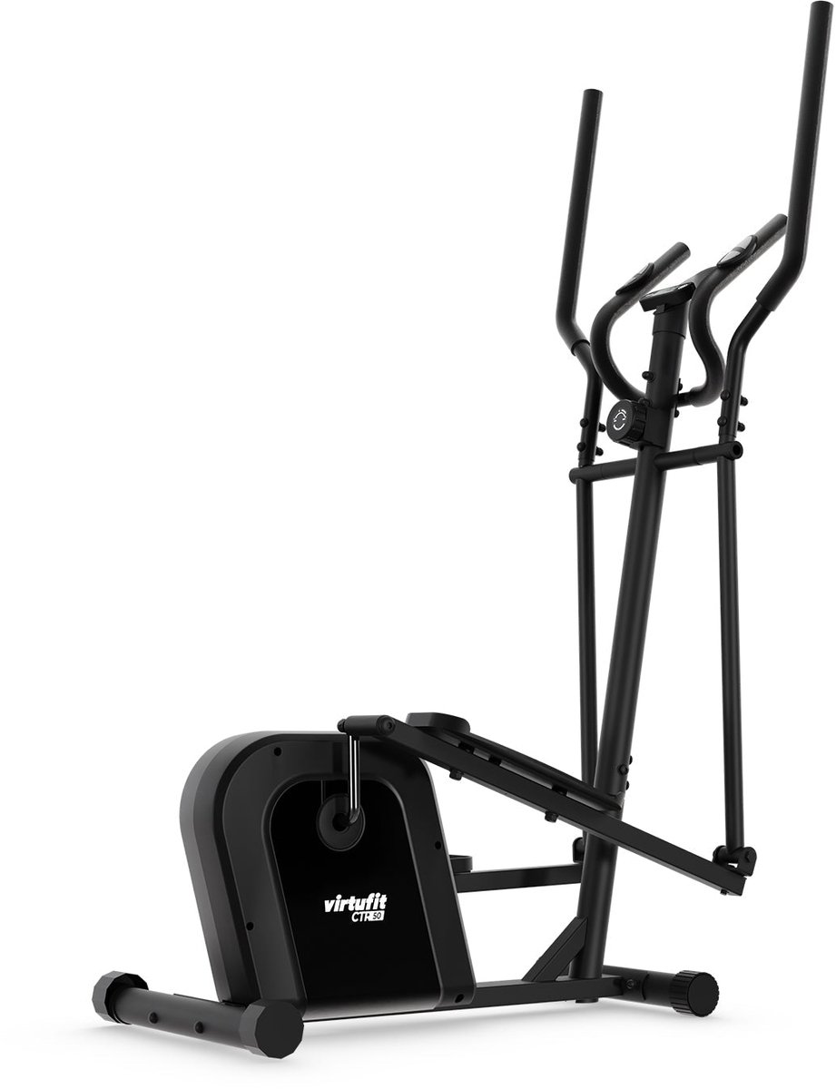 VirtuFit CTR50 Crosstrainer - Elliptical Trainer voor Thuis - 8 Weerstandsniveau's - Incl. Hartslagsensoren - Zwart van VirtuFit