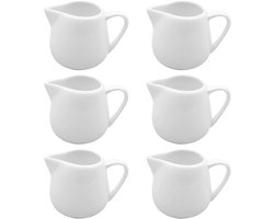 Elegante keramische melkopschuim kannen met handvat, 130 ml, druppelvrije tuit, ideaal voor koffiecreaties en latte art