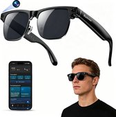Blackview BV200 - Slimme Zonnebril - 8MP 4K Camera met Realtime Vertaling met EIS Stabilisatie - ChatGPT 4.5 - Bluetooth AI-Spraakassistent - WIFI Overdracht - ENC Ruisonderdrukking - 32GB Intern Geheugen - Objectherkenning en Zonnebrilglazen