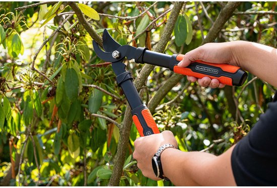 BLACK+DECKER Takkenschaar - 38,1 x 17,8 x 3 CM - 560 G - Zwart/ Oranje van BLACK+DECKER — afbeelding 3