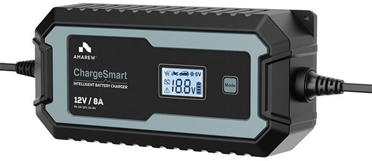 Amarew ChargeSmart 8A Acculader
