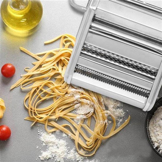 RVS Pastamachine - Zelfgemaakte Pasta Maken - Verstelbaar van Renew Force — afbeelding 4