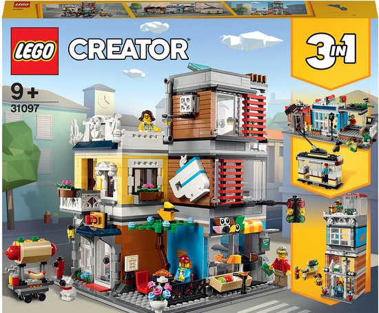 LEGO Creator Townhouse Pet Shop & Café 31097
