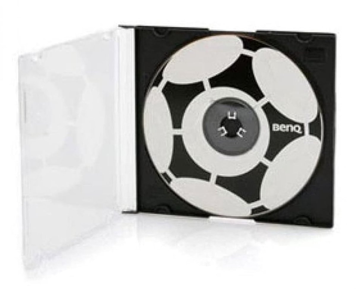 - CD-Houders - Slimme Opbergdozen voor CD's - 50 Stuks - Zwart - Bescherming en Opslag van Muziek - Geschikt voor CD's - Compact