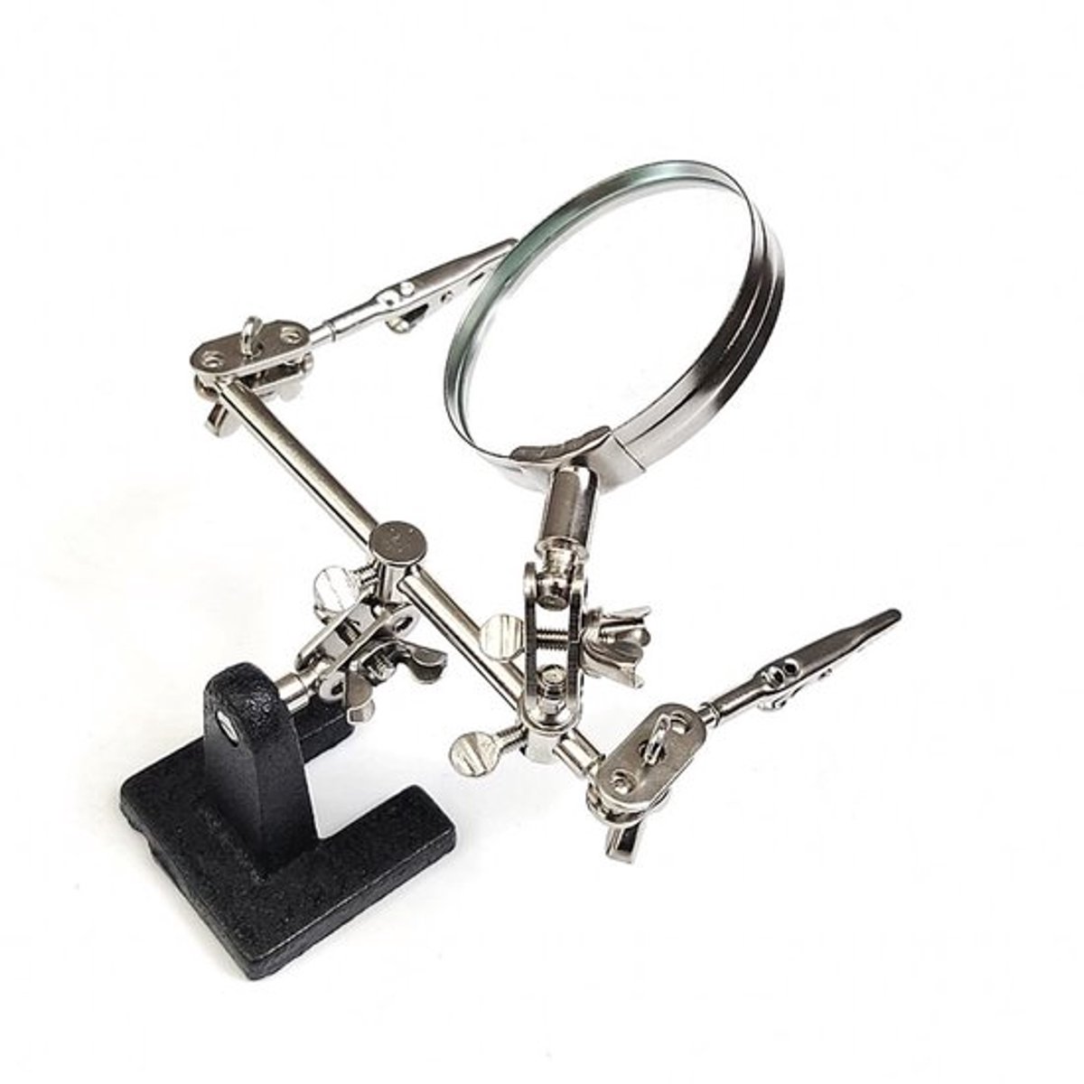 Dailygoody - Derde hand met vergrootglas - Krokodillenklem - Stabiliteit door