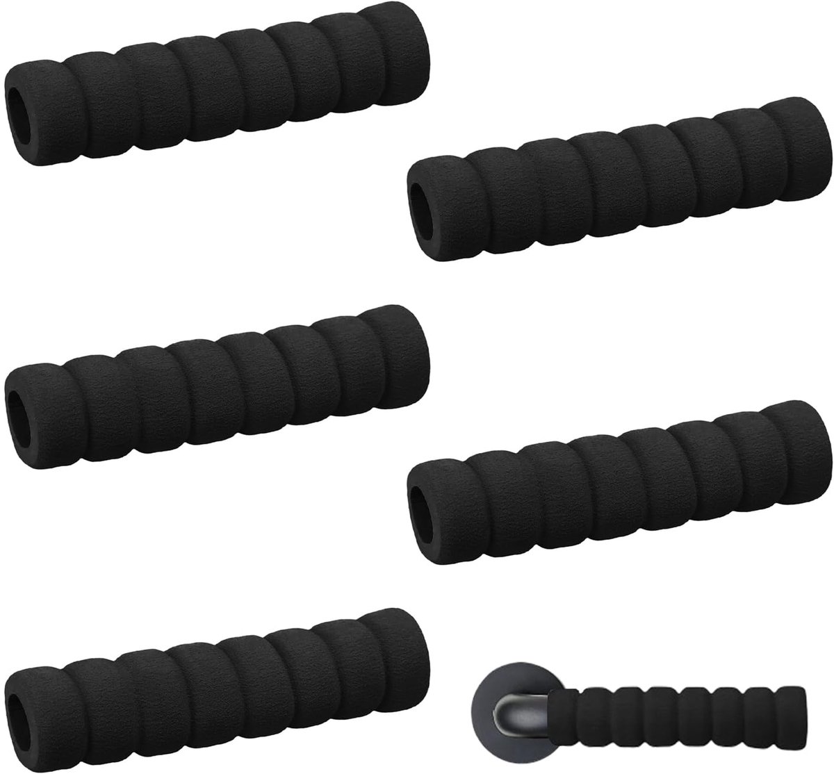 Deurklinkbuffer - Elastisch Antistatisch - Voor deurklinkbescherming - 5 stuks