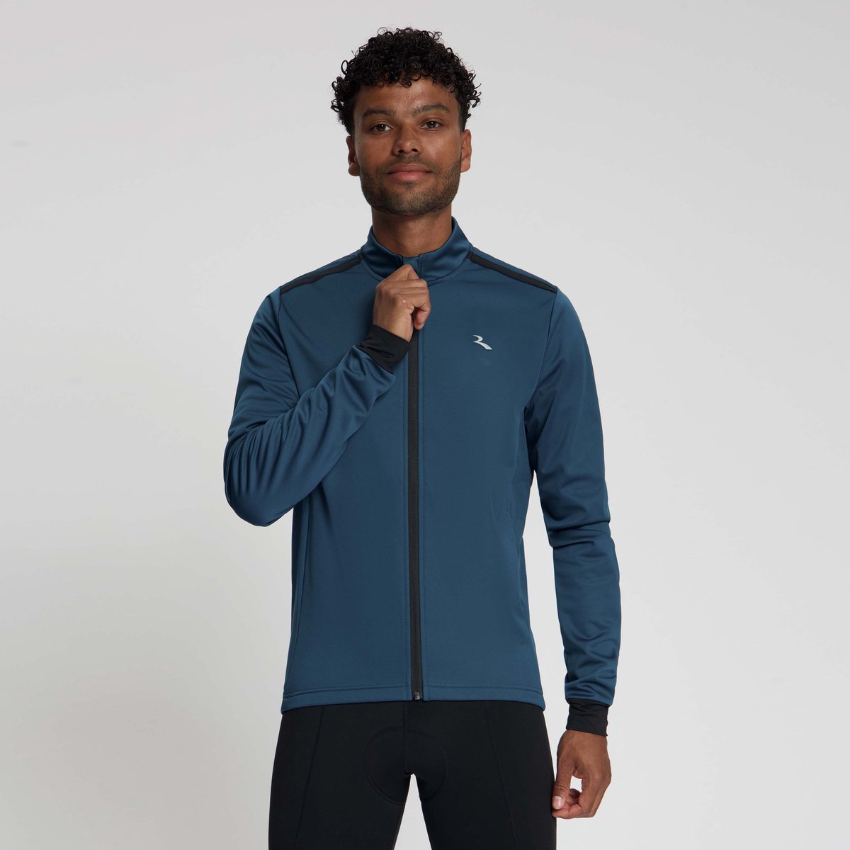 Rogelli Core Heren Fietsjack - Winter - Waterafstotend - Blauw