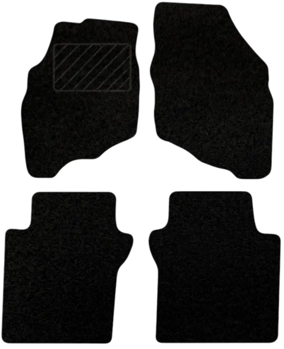 Automatten Honda Jazz 2002-2008 - Naaldvilt - 4-delig