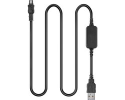 AC-L25A Mobile Power Bank USB-oplaadkabel voor Sony DSC-HX1 DCR-UX5 UX7 HDR-XR100 NEX VG30 VG900 DEV-50 FDR-AX33 camera