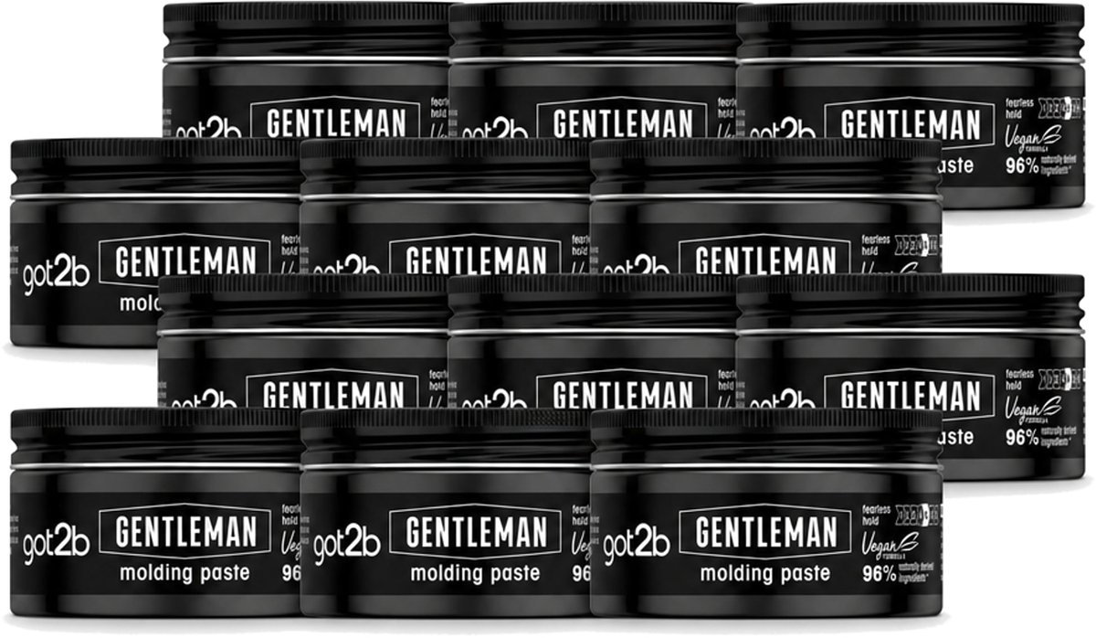 12 x Got2B - Molding Paste - Gentleman - 100 ml - Voordeelverpakking - 12 stuks