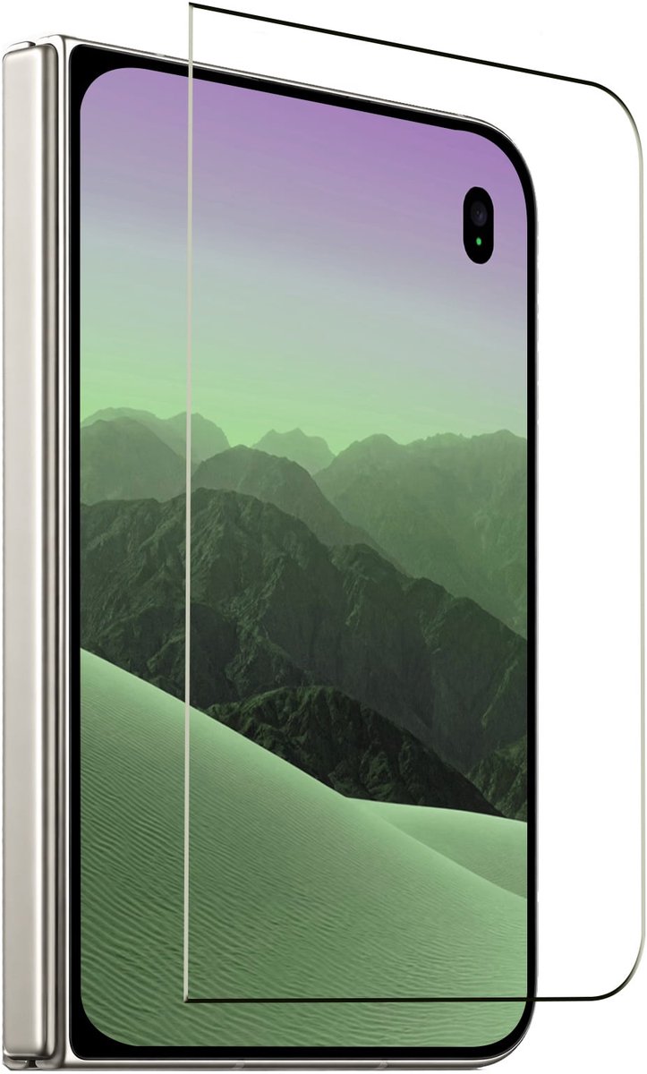 Screenprotector Geschikt voor Apple iPhone Duo - Full Cover - Beschermglas - Gehard Glas - Tempered Glass - Screen Protector