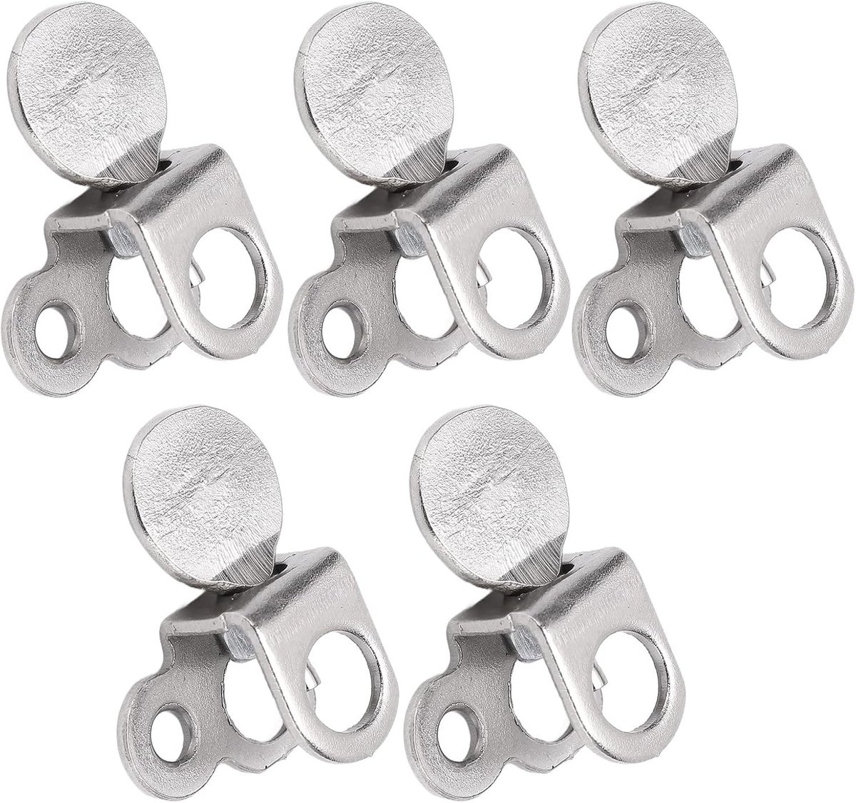 Set van 5 Stalen Naaldklemmen voor Naaimachine - Vervangbare Naaldhouder voor Precisie en Stabiliteit