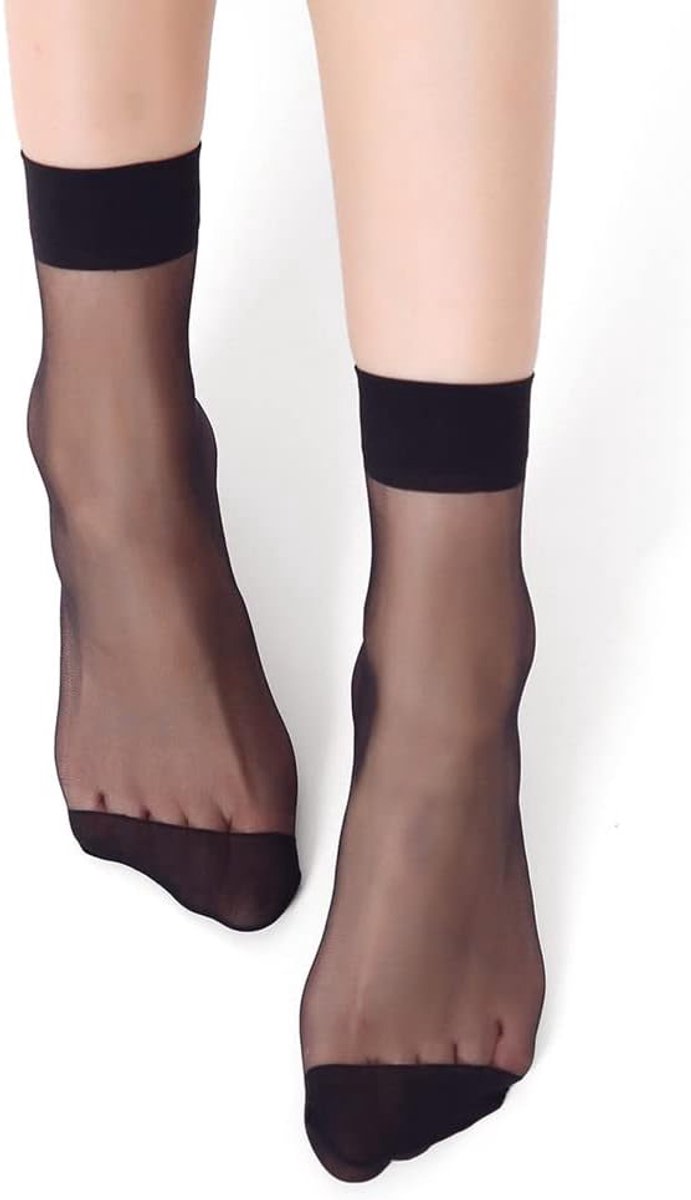 Sokken voor dames, pure pop nylon sokken, zijdeachtig ademend
