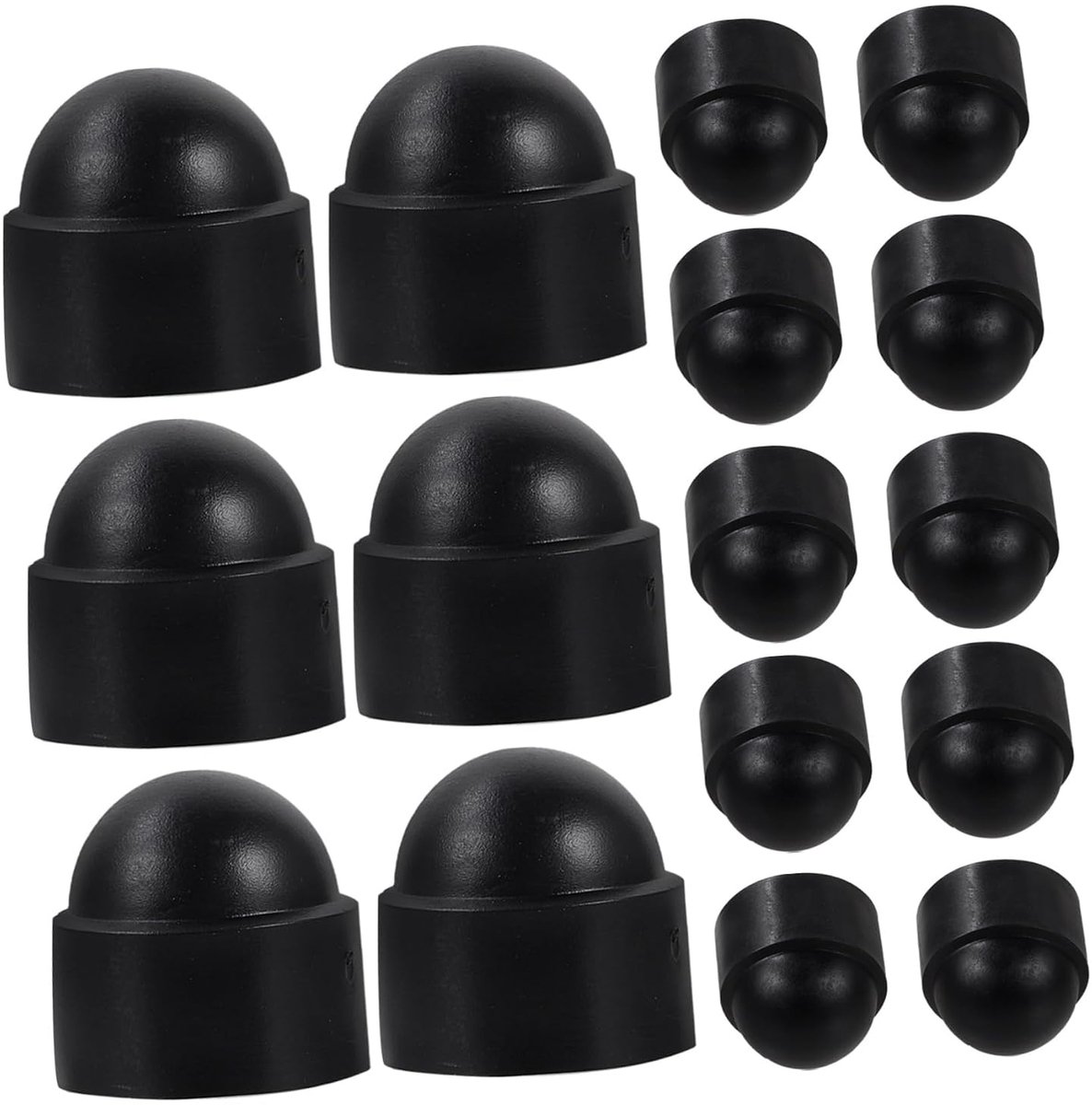 20 Stuks Beschermende Stickers Torentje Moer Boutdop Kooi Eindbout Slotbouten Assortiment Veiligheid Wieldop Wielmoer Covers Borgmoeren Schroeven Blootliggende Schroefboutdoppen
