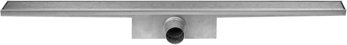 Drain Compact Zero afvoergoot 6x100 cm zijuitlaat RVS