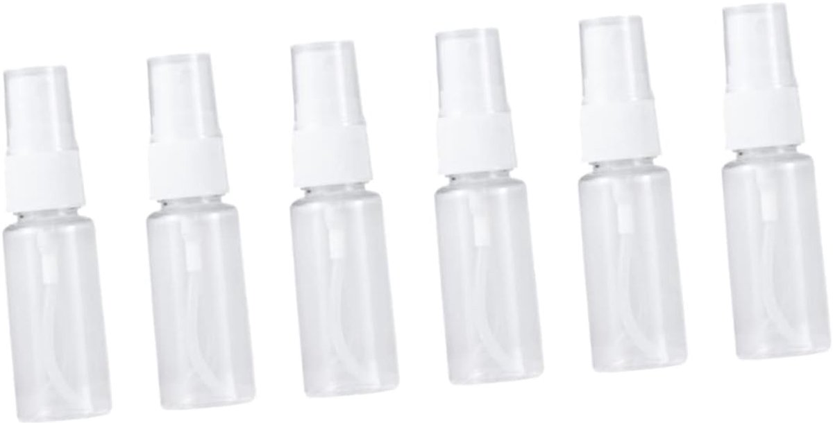 6 Stuks Verstelbare Plastic Sprayflessen Herbruikbare Water Sprayer voor Multifunctionele Dispenser voor Make Up
