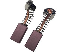 2 x Trade-Shop bronzen koolborstels 6 x 10 x 16 mm, compatibel met SHOPRIDER GK-10 TE-888N TE-889N NRS, compatibel met Kymco Midi XL ForU, Maxi XL ForU