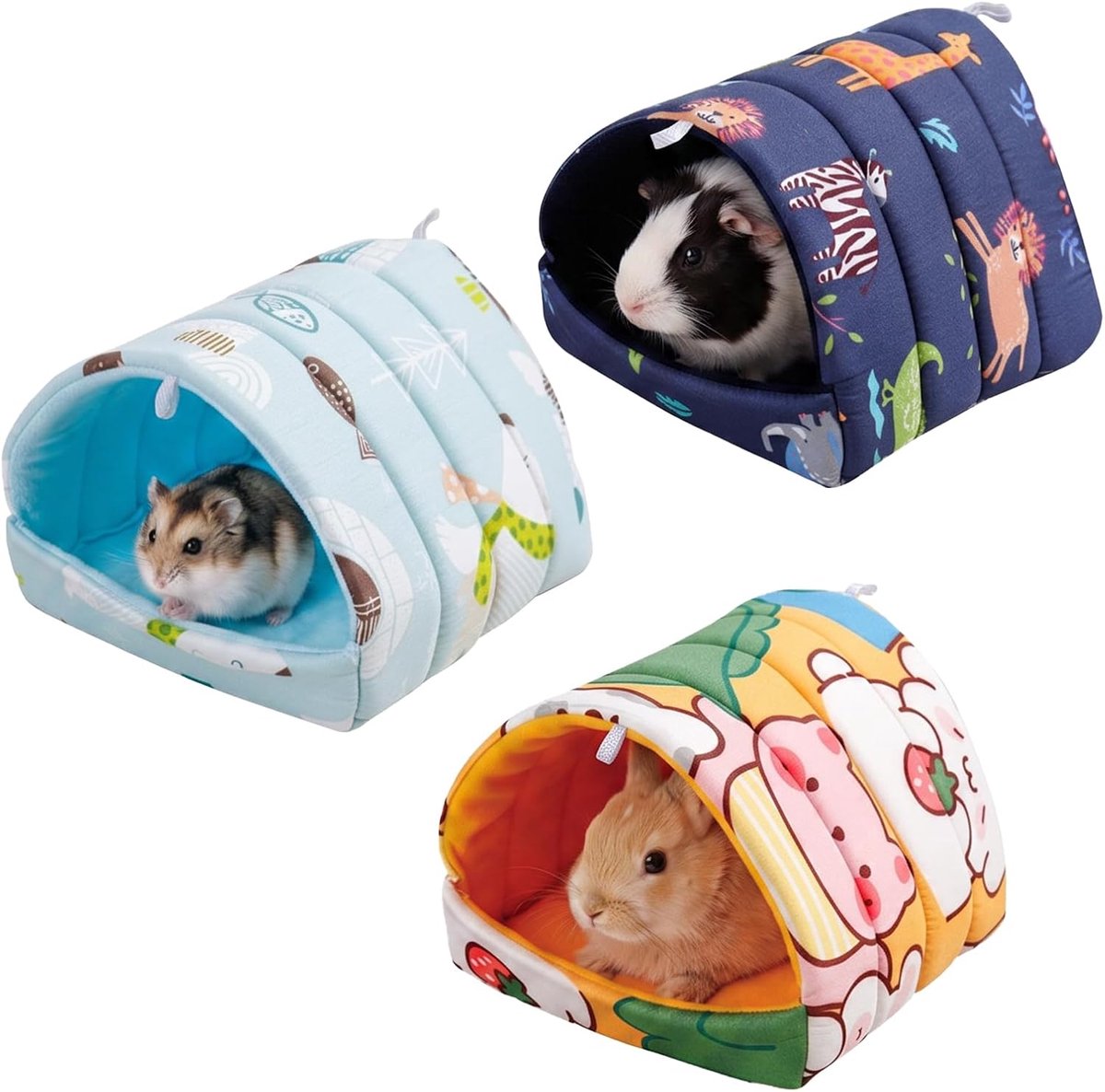 3 stuks cavia's, wasbaar, voor cavia's