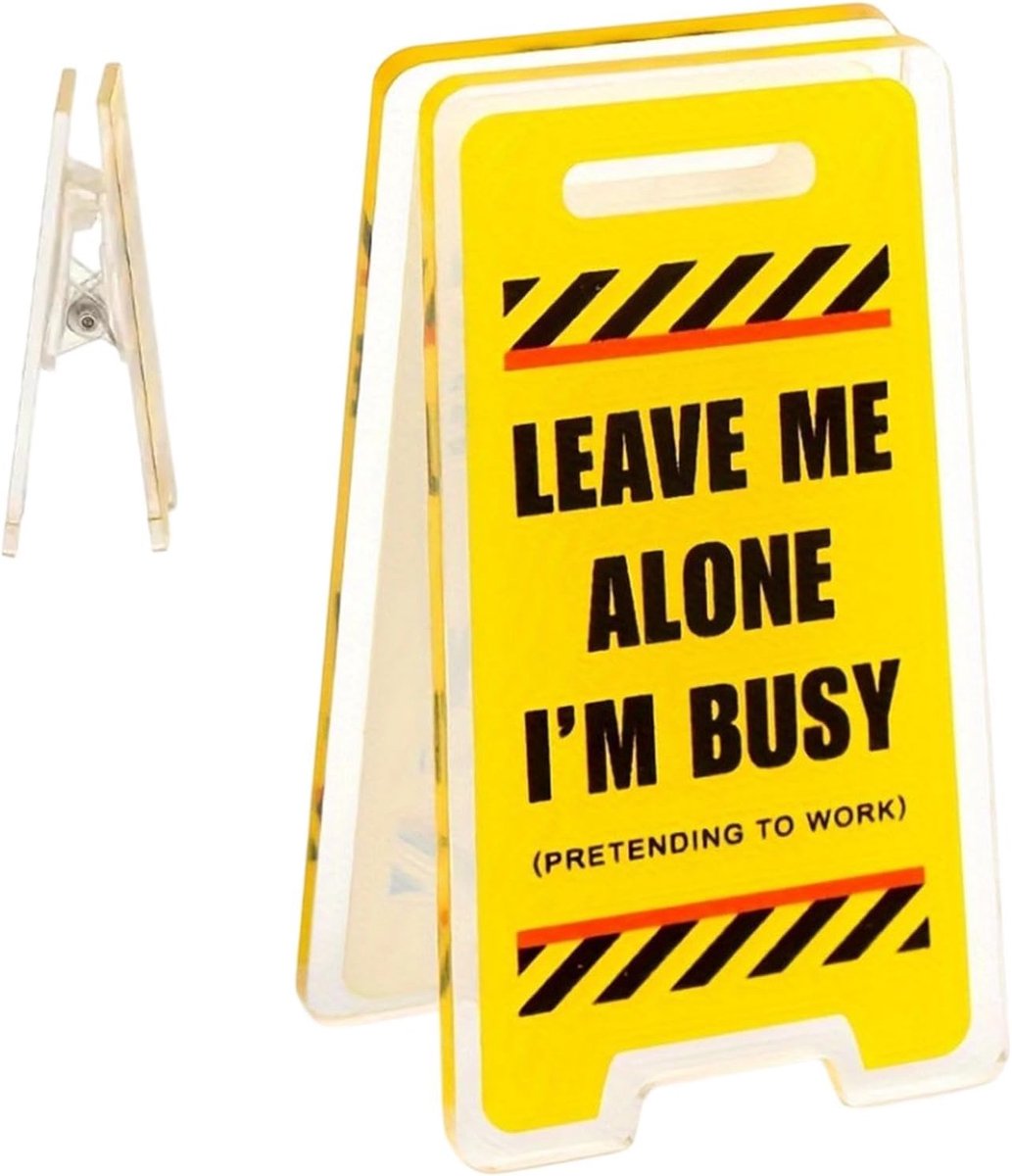 Notitiehouder voor bureau,Notitiehouder voor bureau Helder acryl grappig