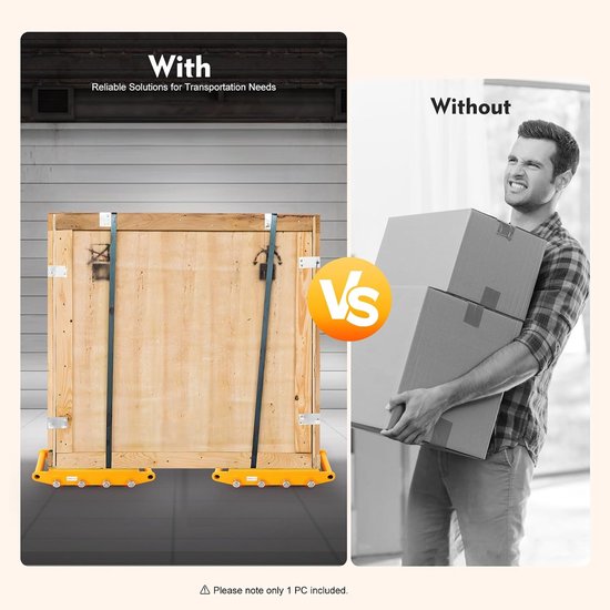12T gepantserde wielen, transportwielen, transportwielen, machine-transport, industriële roller, zware lasten, 26400 LBS, voor Dolly, machines, meubels — afbeelding 3