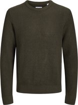 JACK & JONES - JJPANNEL KNIT CREW NECK AW26 Heren Trui