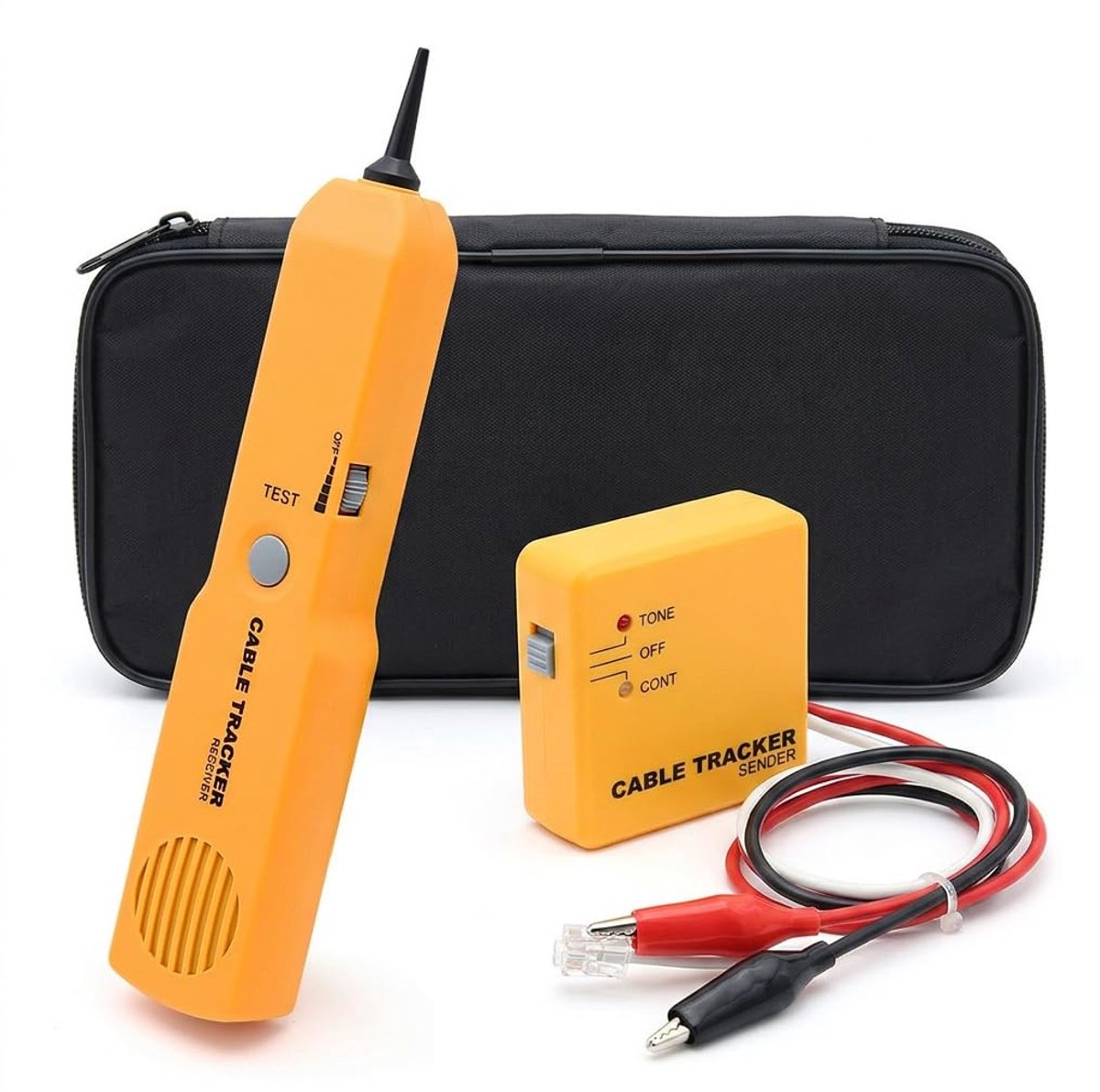 Tracker RJ11 Kabeltracer anti-interferentie voor het detecteren van leidingstatus