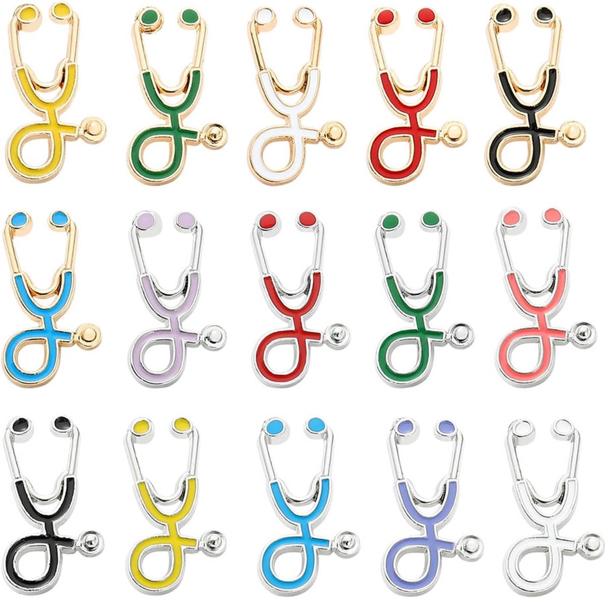 Broches Badge Creatief Banket Sjaal Broches Kleding Revers Broche Doctor Verpleegster Student Afstuderen Legering