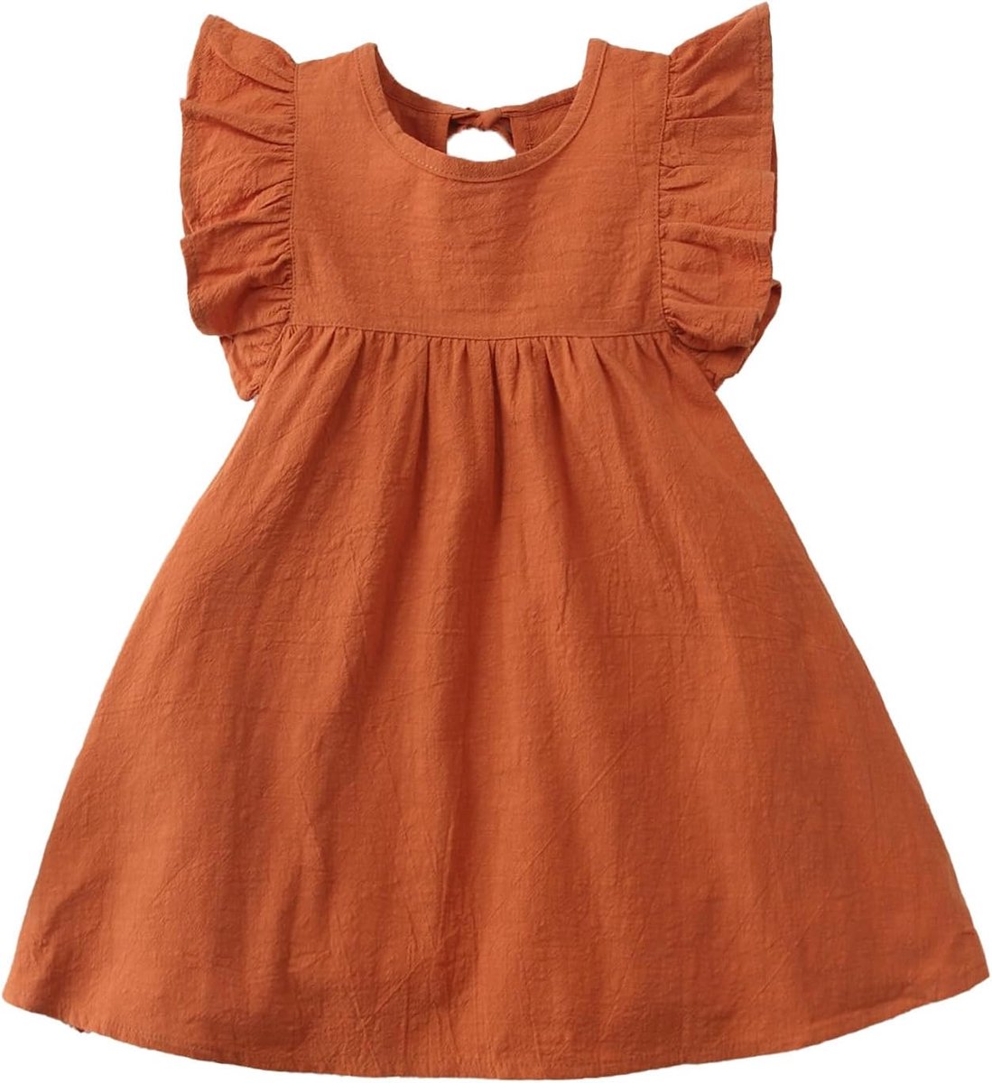 Zomerjurk voor meisjes, mouwloos, elegant, A-lijn, prinsessenjurk voor verjaardagsfeesten, ceremonies, 2-7 jaar
