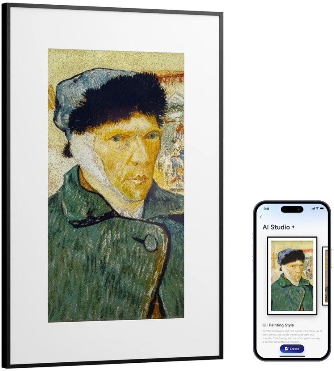 Switchbot AI Art Frame (31,5 inch) - Digitale fotolijst