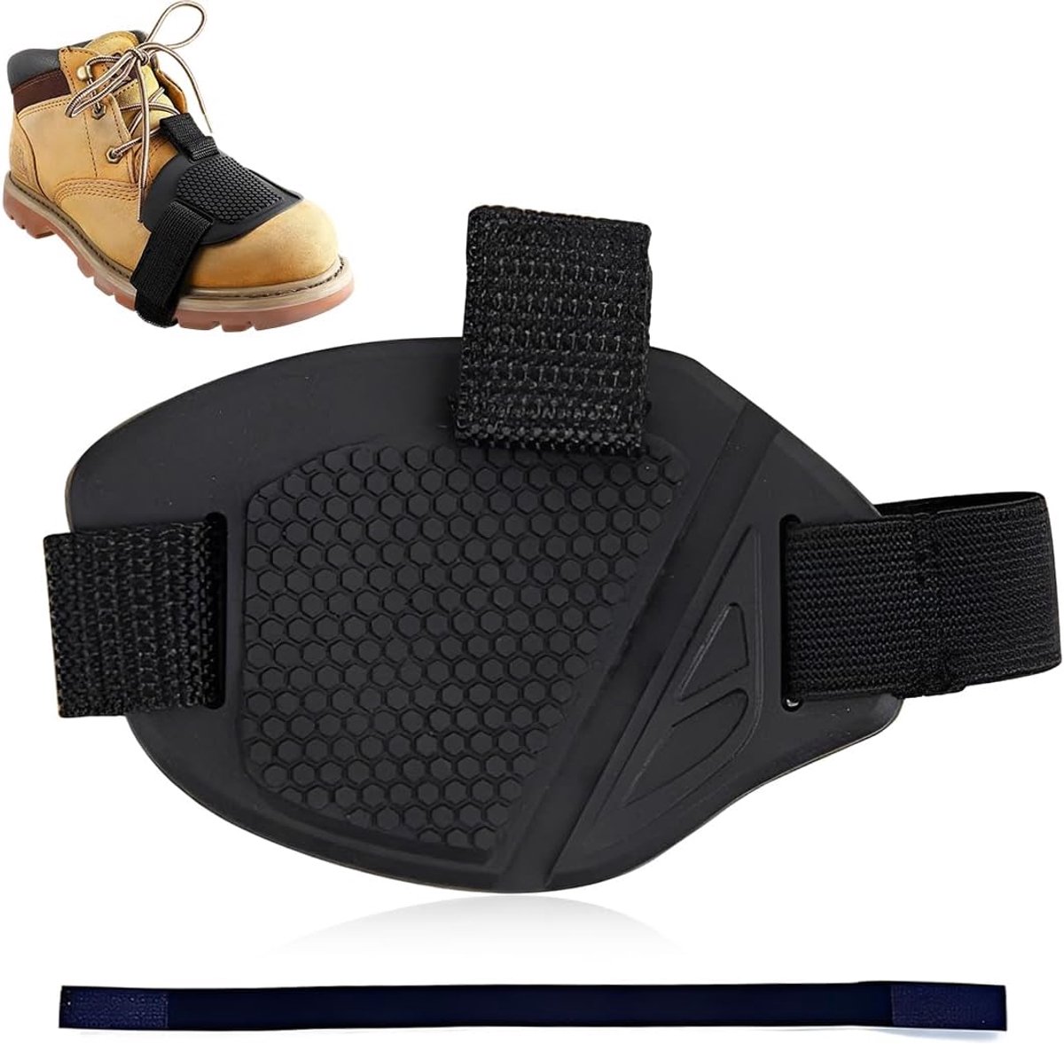 Motorfietsschoenbescherming, Universele Schoenbeschermers, Antislip- en Valbeveiligingsrubber, Rubberen Schoenen voor Versnellingspook en Laarsbescherming, Diverse Schoenbescherming en Stijlen
